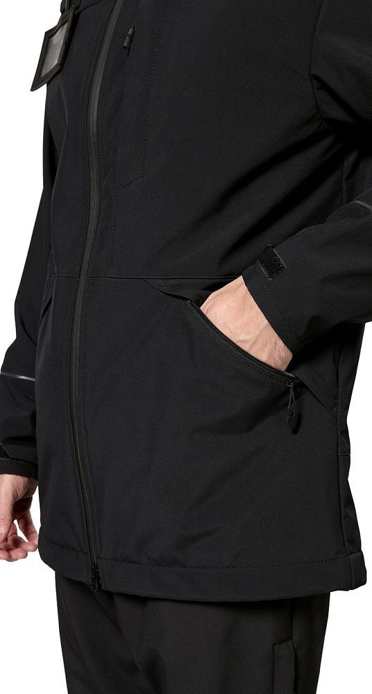 Куртка-софтшелл мужская демисезонная Геолэндер черная